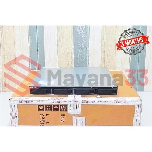 Network Attached Storage QNAP TS-463U-RP Support HDD 10TB x 4