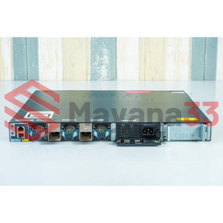 Switch Cisco Catalyst 3650 WS-C3650-48FD-S PoE+ 48 Port Gigabit PoE+ 2 Port SFP Uplink Gigabit 2 Port SFP Uplink 10GB - Image 3