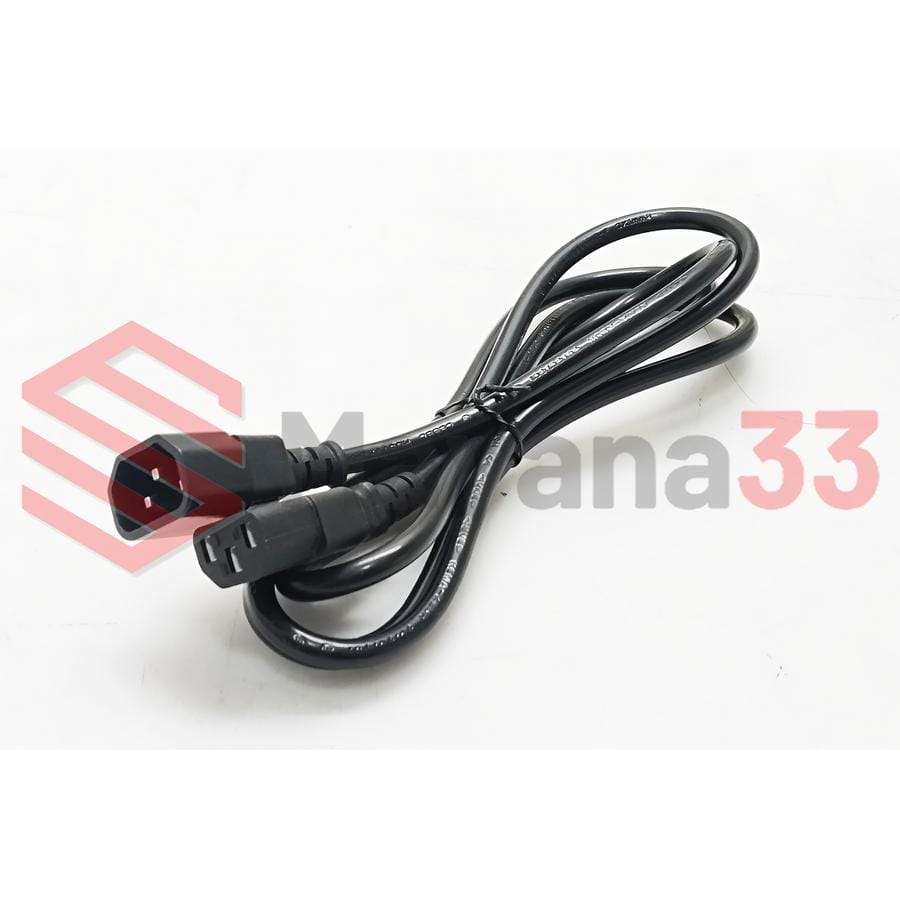 Kabel Power Output UPS C13 to C14 ( Male Female ) 1.8M