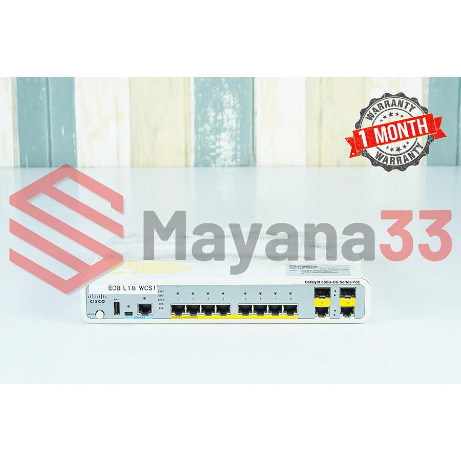 Switch Cisco Catalyst 3560-CG Series PoE WS-C3560CG-8PC-S