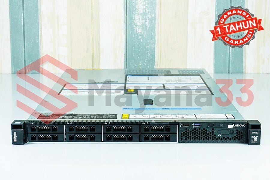 SERVER Lenovo SR630 8 Slot 2,5" 24 Core 48 Thread GARANSI 1 TAHUN