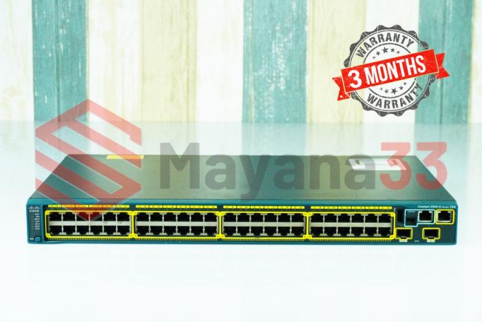 Switch Hub Cisco Catalyst 2960S Series 10gb