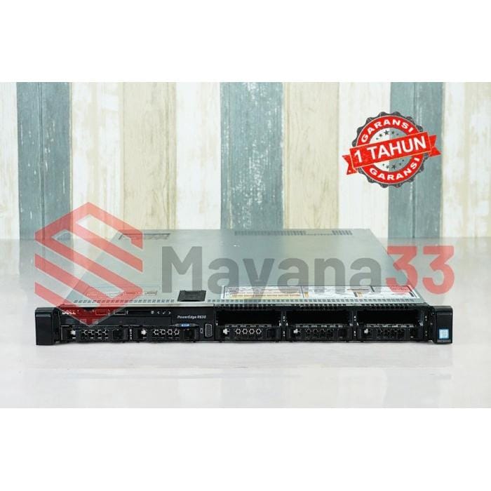 SERVER DELL R630 8 Slot 2,5" 16 Core 32 Thread GARANSI 1 TAHUN