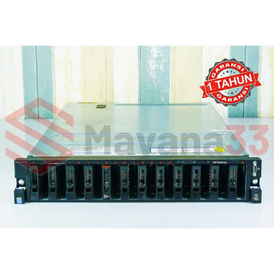 Server IBM PureData 24 Core 48 Thread 24 Slot 2,5" GARANSI 1 TAHUN