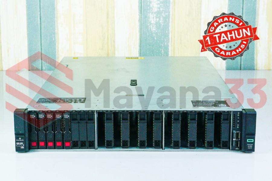 SERVER HP DL380 Gen10 G10 16 Slot 2,5" 24 Core s/d 56 Core GARANSI 1 TAHUN