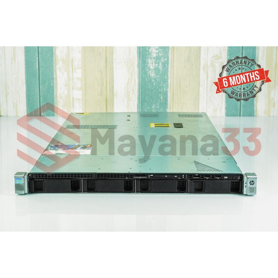 SERVER HP DL360p Gen8 G8 4 Slot 3,5" 16 Core s/d 24 Core GARANSI 6 BULAN