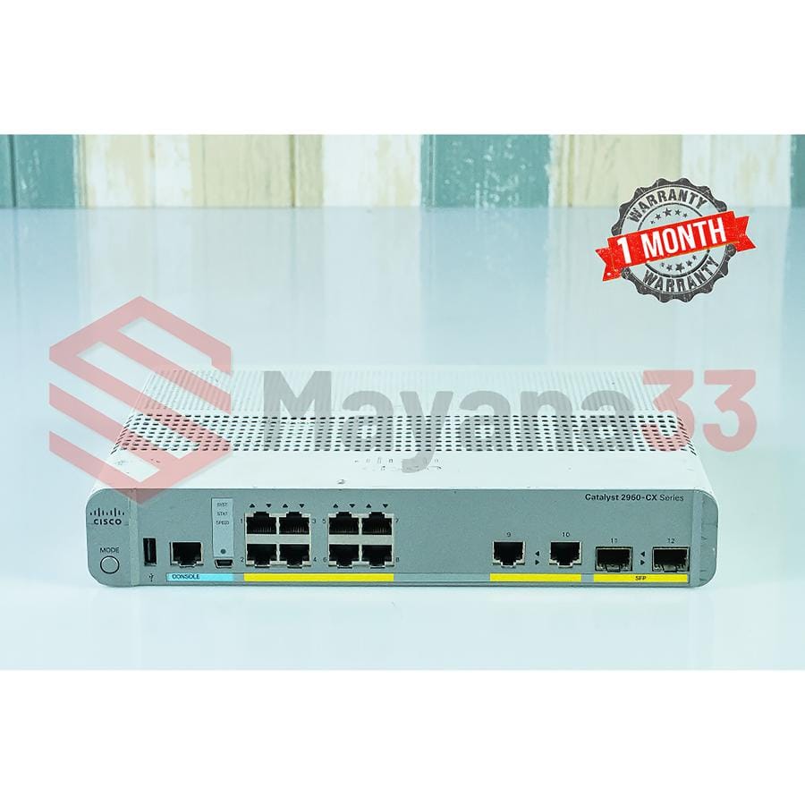 Cisco Catalyst 2960CX-8TCL Series 8 Port Gigabit