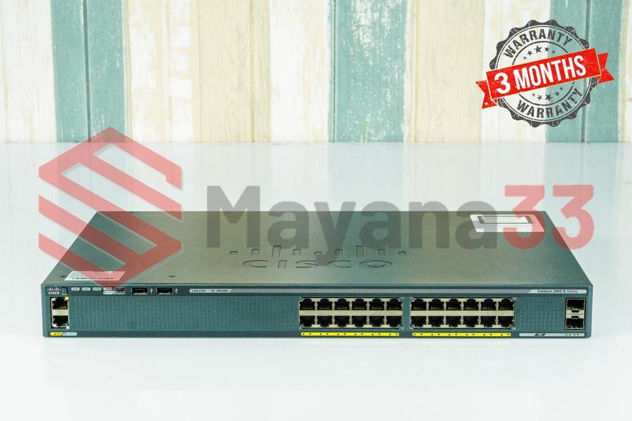 Cisco 2960X 24 Port Gigabit Type WS-C2960X-24TS-LL