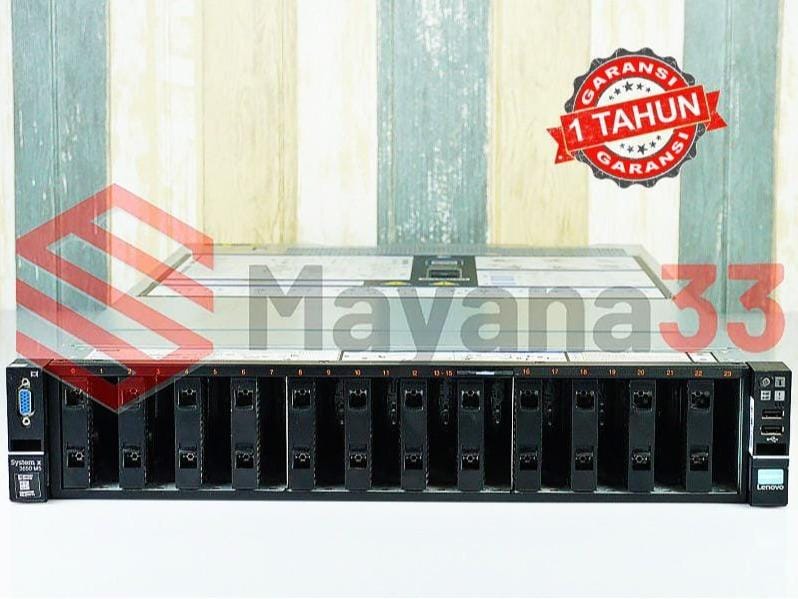 SERVER IBM X3650 M5 24+2 Slot 2,5" 16 Core s/d 44 Core GARANSI 1 TAHUN