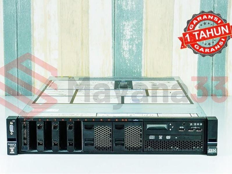 SERVER IBM X3650 M5 8 Slot 2,5" 16 Core 32 Thread GARANSI 6 BULAN