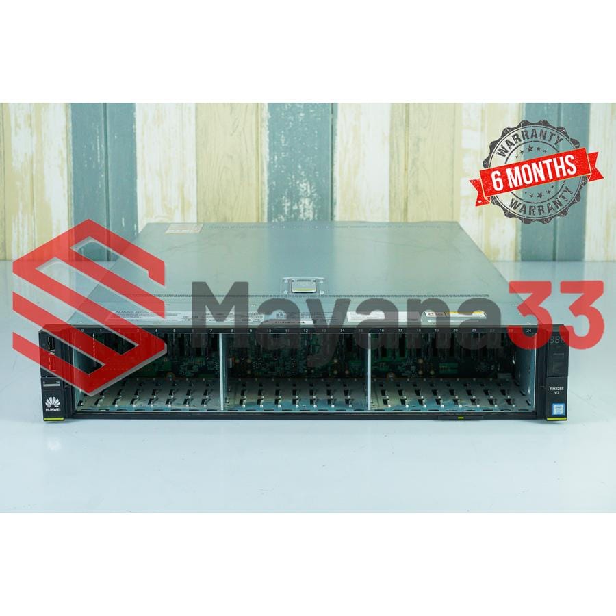 SERVER Huawei RH2288H V3 24 + 2 Slot 2,5" 16 Core 32 Thread GARANSI 6 BULAN