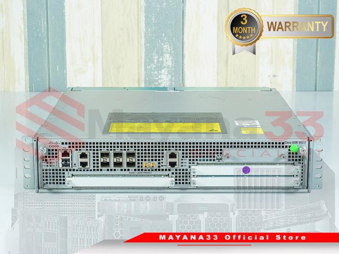 Cisco ASR1002-X Router 6 Built-in GE Ports Dual Power ASR 1002-X SPA-8X1GE-V2