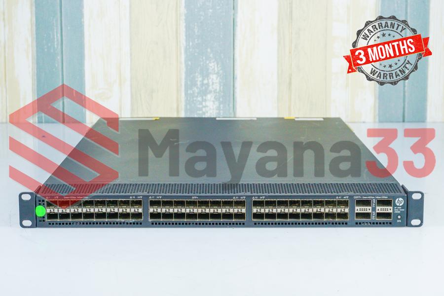 Switch HP 5900 JG838A 48 port SFP+ 10gb plus 4 Port QSFP 40gb Setara Cisco 3064X