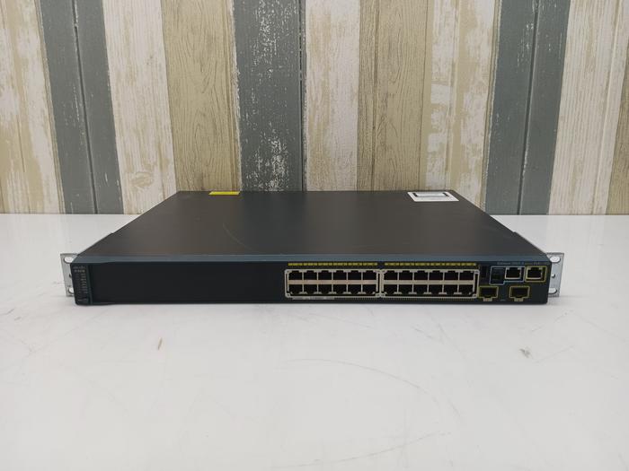 Switch Cisco Catalyst 2960S Series PoE+ 10GB Type WS-C2960S-24PD-L PoE+- Minus Cover